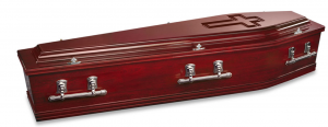 Photo of coffin for catholic funerals
