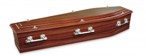 Stylish coffin photo
