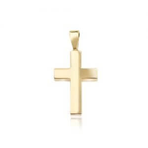 melbourne cremation jewellery - gold cross
